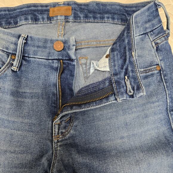 Mother Jeans Womens 26 The Looker Skinny Ankle Heartbreaker Distressed Sexy USA - Picture 8 of 12